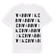 Vannviken ordlek t-shirt