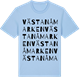 Blue Soul t-shirt med Västanåmarken ordlek t-shirt