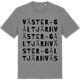 Mid Heather Gray t-shirt med Väster-Gåltjärn ordlek t-shirt