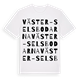 Väster-Selsbodarna ordlek t-shirt