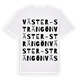 Väster-Strängön ordlek t-shirt