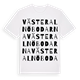 Västeralnöbodarna ordlek t-shirt