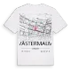 Västermalm karta t-shirt