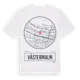White t-shirt med Västermalm t-shirt