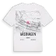 Västhagen karta t-shirt