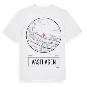 Västhagen t-shirt – ekologisk bomull t-shirt från Pinshirt
