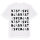 Västisvedjan ordlek t-shirt