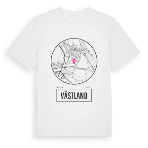 Västland t-shirt – ekologisk bomull t-shirt från Pinshirt
