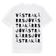Västra Kärrsjö ordlek t-shirt