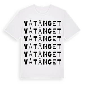 Våtänget ordlek t-shirt – ekologisk bomull t-shirt från Pinshirt