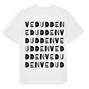 Vedudden ordlek t-shirt – ekologisk bomull t-shirt från Pinshirt