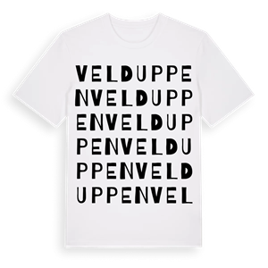 Velduppen ordlek t-shirt – ekologisk bomull t-shirt från Pinshirt