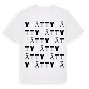 Viätt ordlek t-shirt – ekologisk bomull t-shirt från Pinshirt