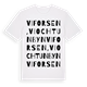 Viforsen, Vi och Tunbyn ordlek t-shirt