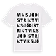 Viksjö distrikt ordlek t-shirt