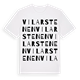 White t-shirt med Vilarstenen ordlek t-shirt