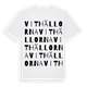 Vithällorna ordlek t-shirt