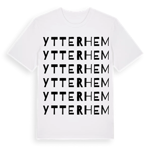 Ytterhem ordlek t-shirt – ekologisk bomull t-shirt från Pinshirt