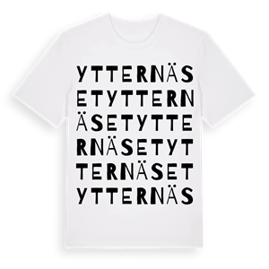 Ytternäset ordlek t-shirt – ekologisk bomull t-shirt från Pinshirt