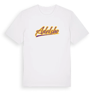 Adelsbo baseball t-shirt – ekologisk bomull t-shirt från Pinshirt