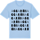 Blue Soul t-shirt med Aggarön ordlek t-shirt