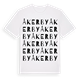 Åkerby ordlek t-shirt