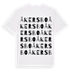 Åkersbo ordlek t-shirt