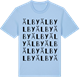 Blue Soul t-shirt med Älby ordlek t-shirt