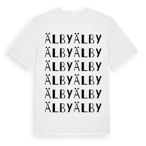 Älby ordlek t-shirt – ekologisk bomull t-shirt från Pinshirt