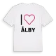 Jag älskar Ålby t-shirt stort tryck