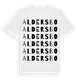 Aldersbo ordlek t-shirt