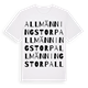 Allmänningstorp ordlek t-shirt