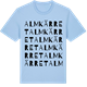 Blue Soul t-shirt med Almkärret ordlek t-shirt