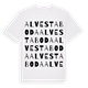 Alvestaboda ordlek t-shirt