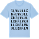 Blue Soul t-shirt med Älvkullen ordlek t-shirt