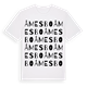 Åmesbo ordlek t-shirt