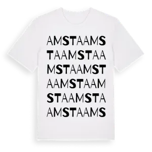 Amsta ordlek t-shirt – ekologisk bomull t-shirt från Pinshirt