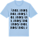 Blue Soul t-shirt med Änglunds ordlek t-shirt