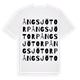Ångsjötorp ordlek t-shirt