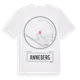 White t-shirt med Anneberg t-shirt