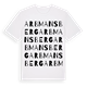 Arbmansberg ordlek t-shirt