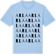 Blue Soul t-shirt med Arla ordlek t-shirt
