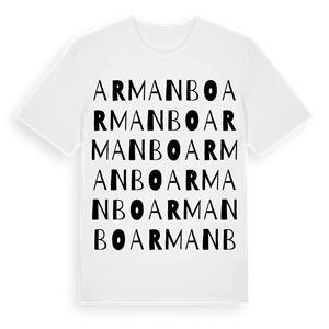 Armanbo ordlek t-shirt – ekologisk bomull t-shirt från Pinshirt