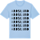 Blue Soul t-shirt med Aroslund ordlek t-shirt
