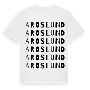 Aroslund ordlek t-shirt – ekologisk bomull t-shirt från Pinshirt