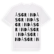 Åsgrind ordlek t-shirt