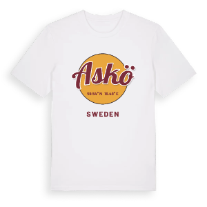 Askö cirkel t-shirt – ekologisk bomull t-shirt från Pinshirt