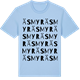 Blue Soul t-shirt med Äsmyr ordlek t-shirt