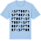 Blue Soul t-shirt med Asptorp ordlek t-shirt