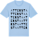 Blue Soul t-shirt med Attersta ordlek t-shirt